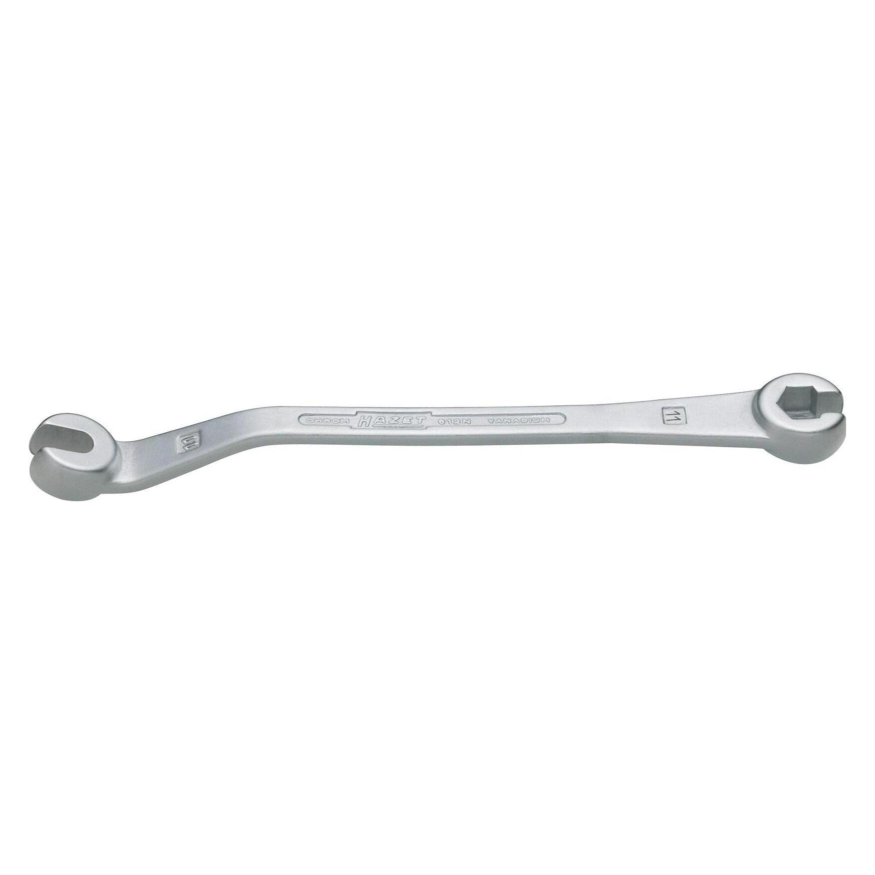 Hazet Bremsleitungs-Schlüssel offen 612N-11 Aussen Sechskant Profil 11 mm (11 mm) (612N-11)