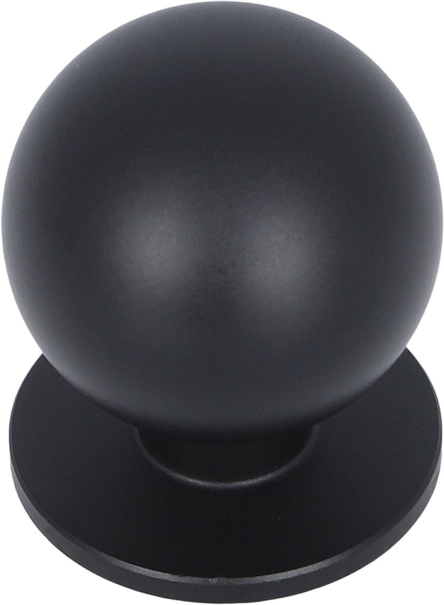 Meubelknop Sera mat zwart 24mm