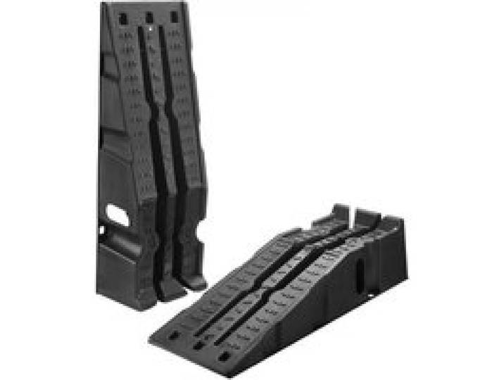 VEVOR Rampe de voiture, 2 PCs, rampe d'accès portable à profil haut pour voiture, capacité de 7257 kg, hauteur de levage de 170 mm, pour vidange, inspection et réparation de camions et SUV, noir