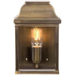 Elstead Lighting, Gartenbeleuchtung, Victoria Aussen-Wandleuchte E27 Gealtertes Messing IP44 (E27, IP44)