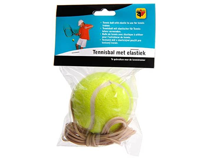 Tennisbal met elastiek