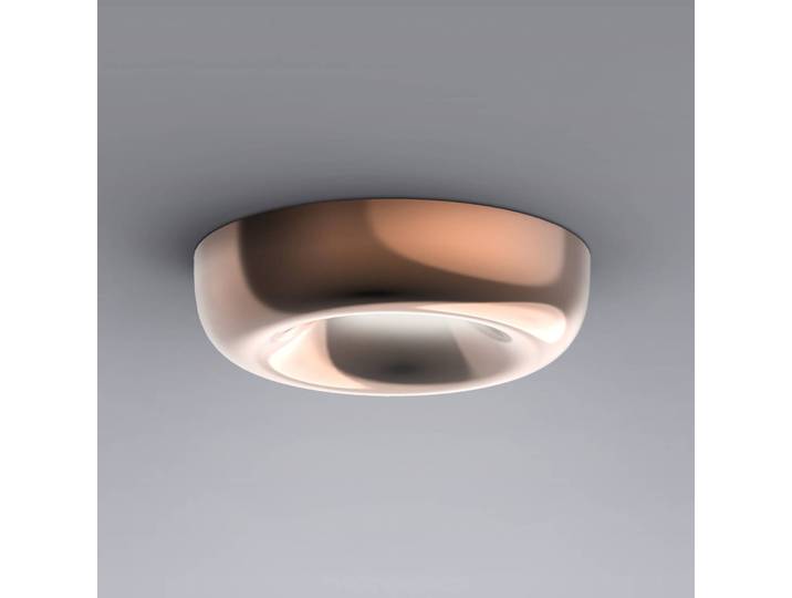 Serien Lighting serien.lighting Cavity Recessed S, bronze dimmbar, bronze / altmessing, für Wohn- / Esszimmer, Aluminium, Design, Einbauleuchte