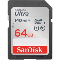 Ultra 64 GB SDXC, Speicherkarte schwarz, UHS-I U1, Class 10