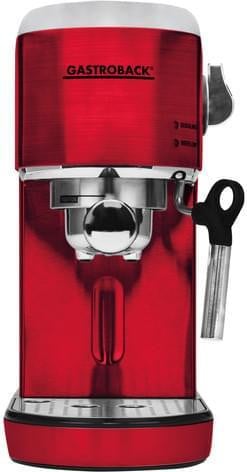 Gastroback Design Espresso Piccolo espressomachine, 1,5 liter, rood