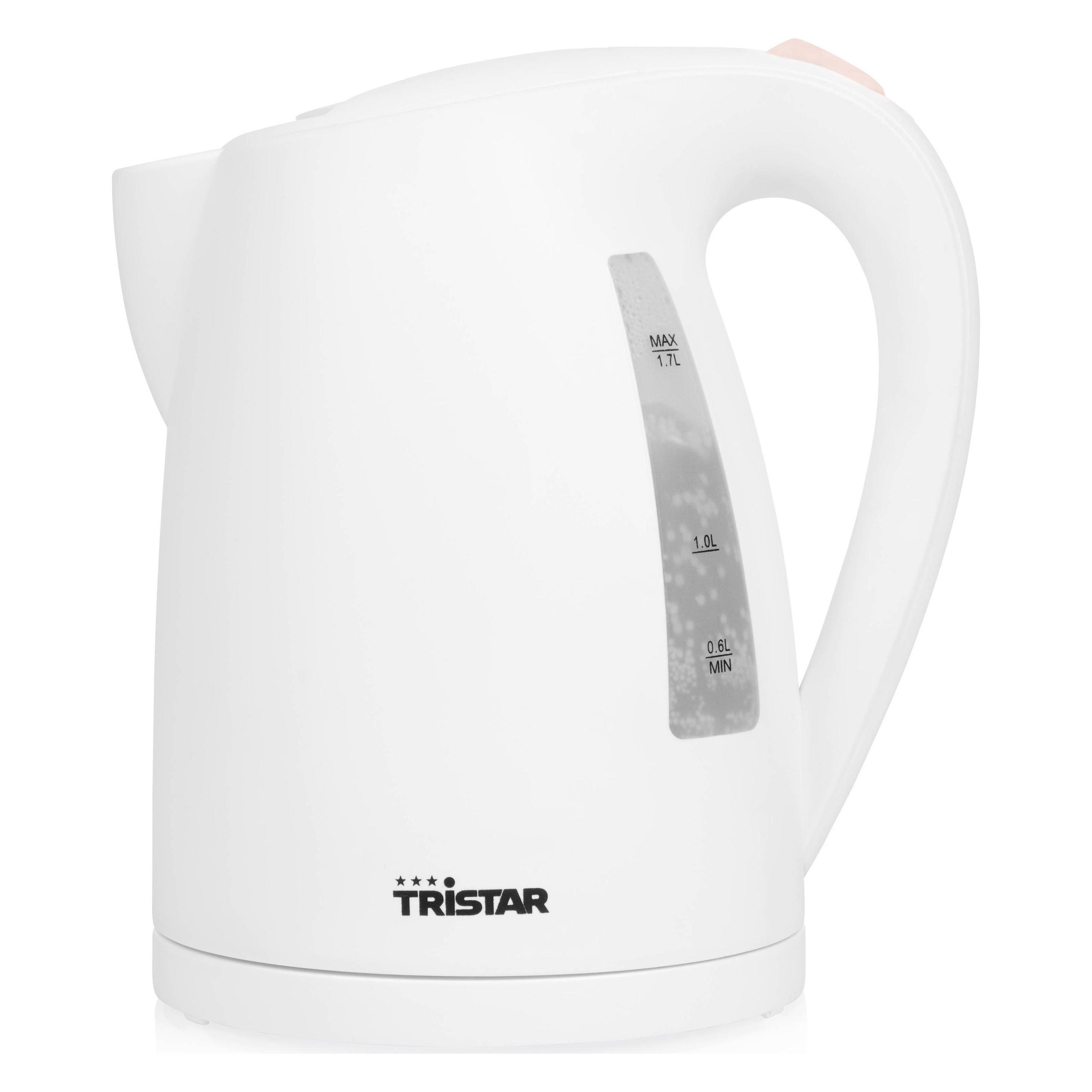 Tristar Wasserkocher Weiss Fassungsvermögen: 1.7 l (1.70 l) (WK-1345)