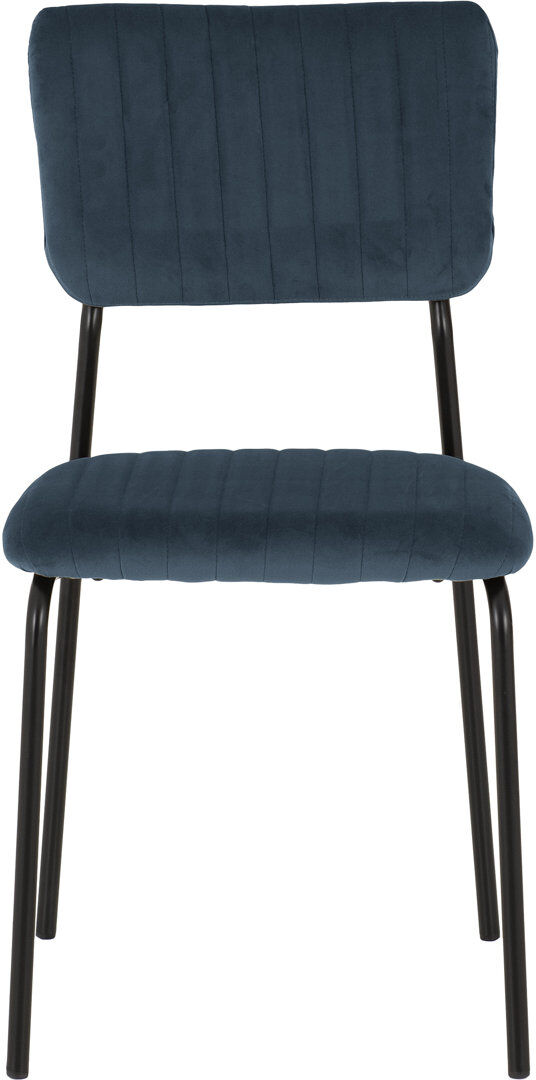 Borough Wharf Yelena 47 cm H Side Chair Blue 84.5cm H X 45cm W X 53cm D