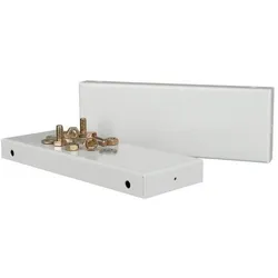 Eaton 119166 Seitenabdeckung für Sockel, HxT=100x250mm, (2Stück) BPZ-SS-1/250