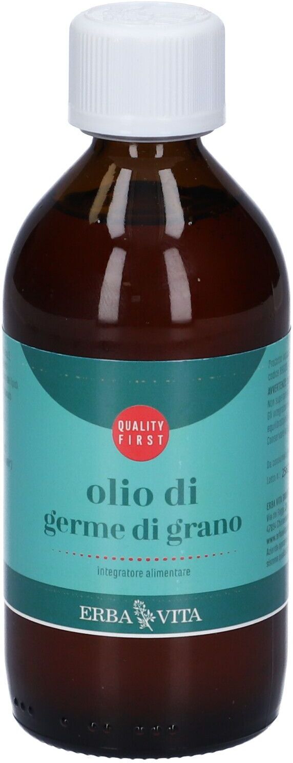 Erba Vita Olio di Germe di Grano 200ml - Antiossidante e Vitamina E Naturale