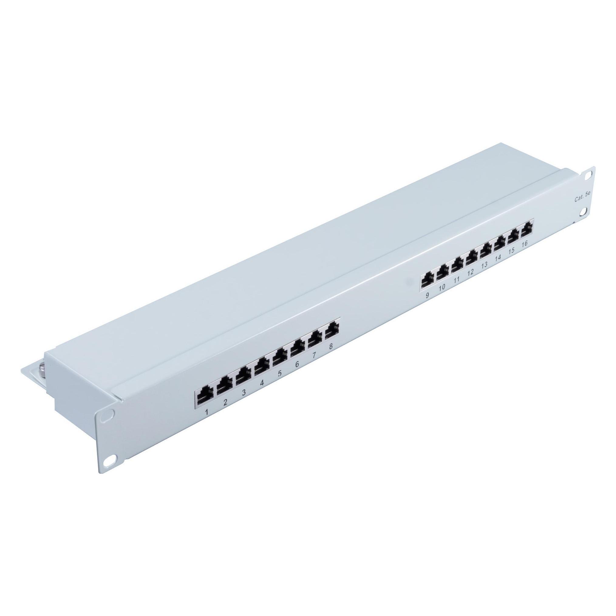 Shiverpeaks -BASIC-S--cat 5e 48,30cm (19")-Patchpanel, 16 Port (BS75061)