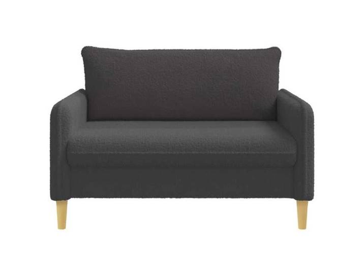 VIDAXL(1881)Fauteuil moderne XXL Charge 150kg Gris foncé Bouclé Fauteuil de lecture