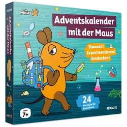 Franzis Die Maus Adventskalender 2026 mit 24 Experimenten und Bastelideen