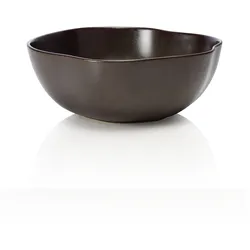 ROCKZZERO® - Schale, Ø 28 cm, metallic brown, Steinzeug