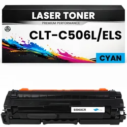 Toner C506L für Samsung Cyan CLT-C506L / ELS Premium Alternative Günstig für Samsung CLX-6260FD, CLP-680ND, CLX-6260FR, CLX-6260FW, CLX-6260ND