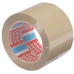tesa Packband »4124« 75 mm extrabreit braun