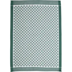Geschirrtuch SUPERIOR KARO (BL 50x70 cm) - grün - BL 50x70 cm