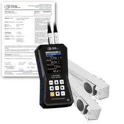 PCE Instruments Ultraschall-Durchflussmessgerät PCE-TDS 200 MR-ICA inkl. ISO-Zertifikat Sensoren auf Schiene bis 1800°C