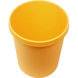 helit Papierkorb 18,0 l gelb