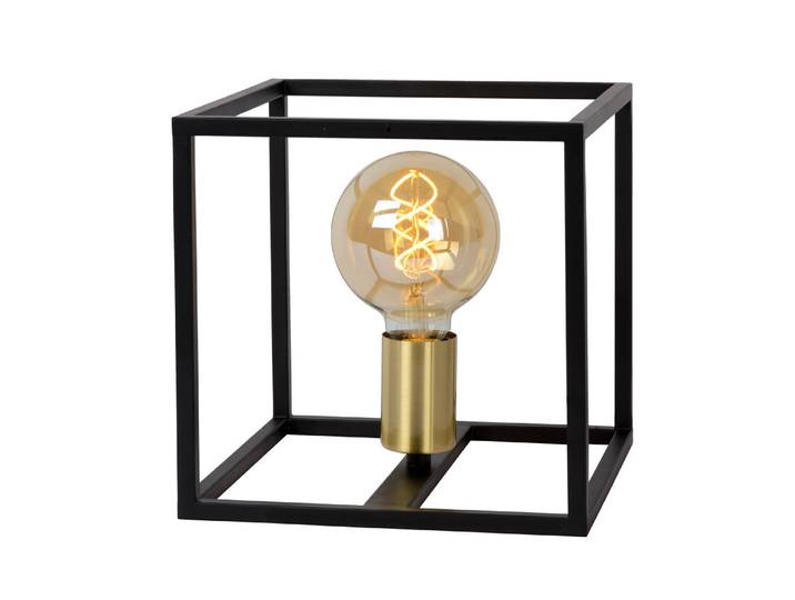Lucide RUBEN - Tafellamp - 1xE27 - Zwart