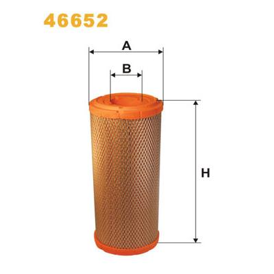WIX FILTERS Filter, Innenraumluft 46652 für ONAN Iveco LAND ROVER Volvo GMC LISTER VM STEYR ISUZU HYUNDAI LAMBORGHINI