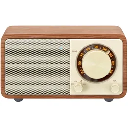 Sangean Design-Radio WR-7 (Genuine Mini) Cherry (FM, Bluetooth), Radio, Braun
