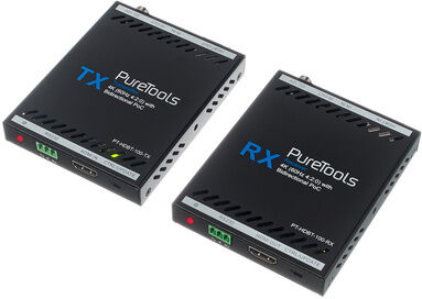 PureTools PT-HDBT-100 Extender Set Schwarz