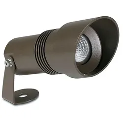 LEDS C4 Strahler IP65 MICRO Ø57MM LED 3W 3000K braun 343lm LEDS-05-9881-J6-CL