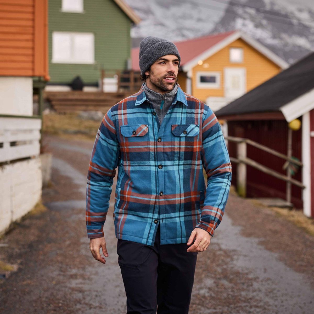 Craghoppers Burnbankovershirt winter storm check (1YQ) XL CMN330 1YQ 80
