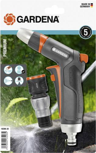 GARDENA 18306-20 Reinigungsspritze mit Anschluss-Set