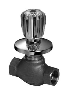 Kaja Classic Unterputzventil 3/4"", Mark.warm chrom Kronengriff, 29113-1-C 29113-1-C