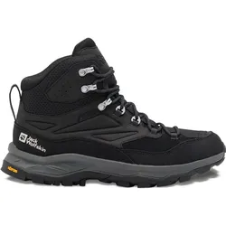 Jack Wolfskin, Herren, Wanderschuhe, Cyrox Texapore Mid (44), Schwarz