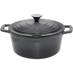 ELO Bräter Gusseisen rund Ø 26cm - grau