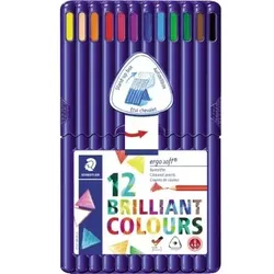 STAEDTLER Farbstift ergo soft 157 SB12 3mm sortiert 12 St./Pack.