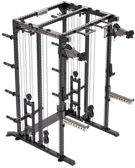 Force USA Kraftstation M10 Cornerstone mit Gewichtsblock und Smith-Machine