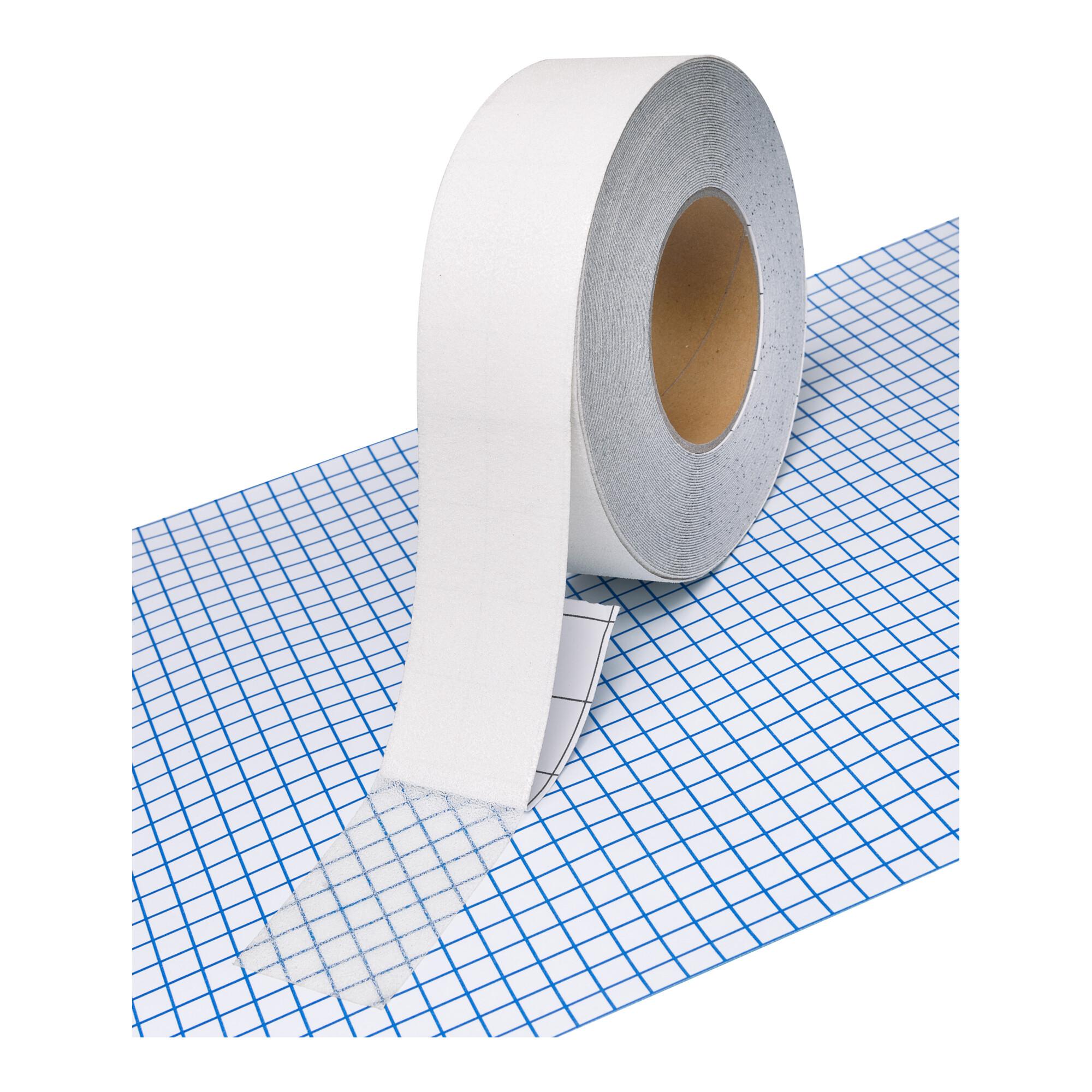Moravia Antirutsch-Belag transparent selbstklebend auf Rolle 50 mm x 18,3 m (265.17.560)