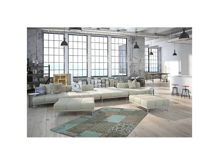 Tapis Symphony 160 Turquoise/Turquoise 80 x 150cm Gamme chenille