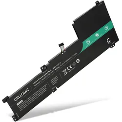 Cellonic Akku für Lenovo IdeaPad 5 15ITL05, 3 15ALC7, 5 15ALC05, 5 14ARE05 (4650 mAh), Notebook Akku, Schwarz
