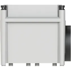 ABB AP31CEB2 Kabel-Einführungsgehäuse 2xØ75mm RAL7035, für max 2xØ75mm Kabel Breite: 300mm