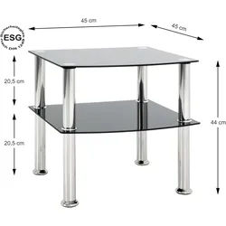 HAKU Möbel, Couchtisch + Beistelltisch, Corentin