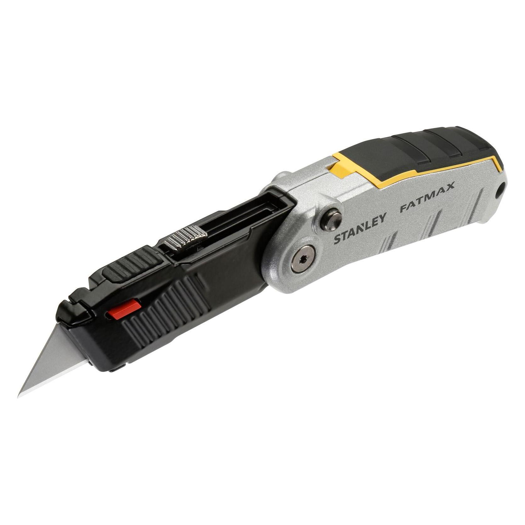 Stanley FatMax Klappmesser FMHT010320 (mit automatischer Öffnung durch Knopfbedienung, einziehbare (FMHT0-10320)