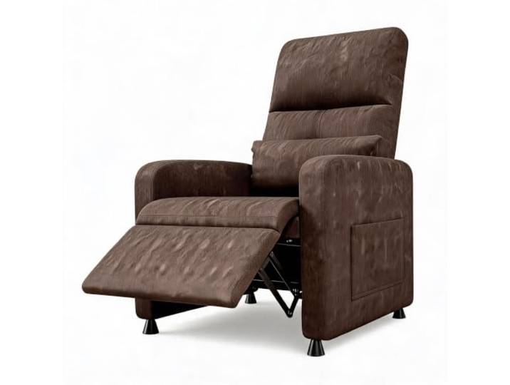 GarveeMore Elektrischer Relaxsessel/TV-Sessel Mit Massage & Wärme verstellbare Rückenlehne & Liegefunktion - Fußstütze, Lendenstütze, USB-Ladeanschluss, Seitentaschen
