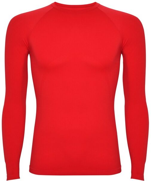 T-shirt thermique sans coutures personnalisé Prime rouge 6