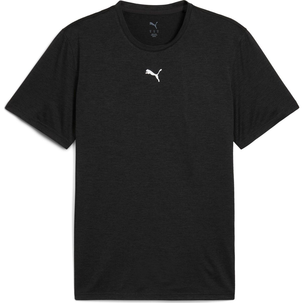 Puma M TAD Essentials Heather CAT Tee CF Small cat puma black heather (01) M 525920-01-M