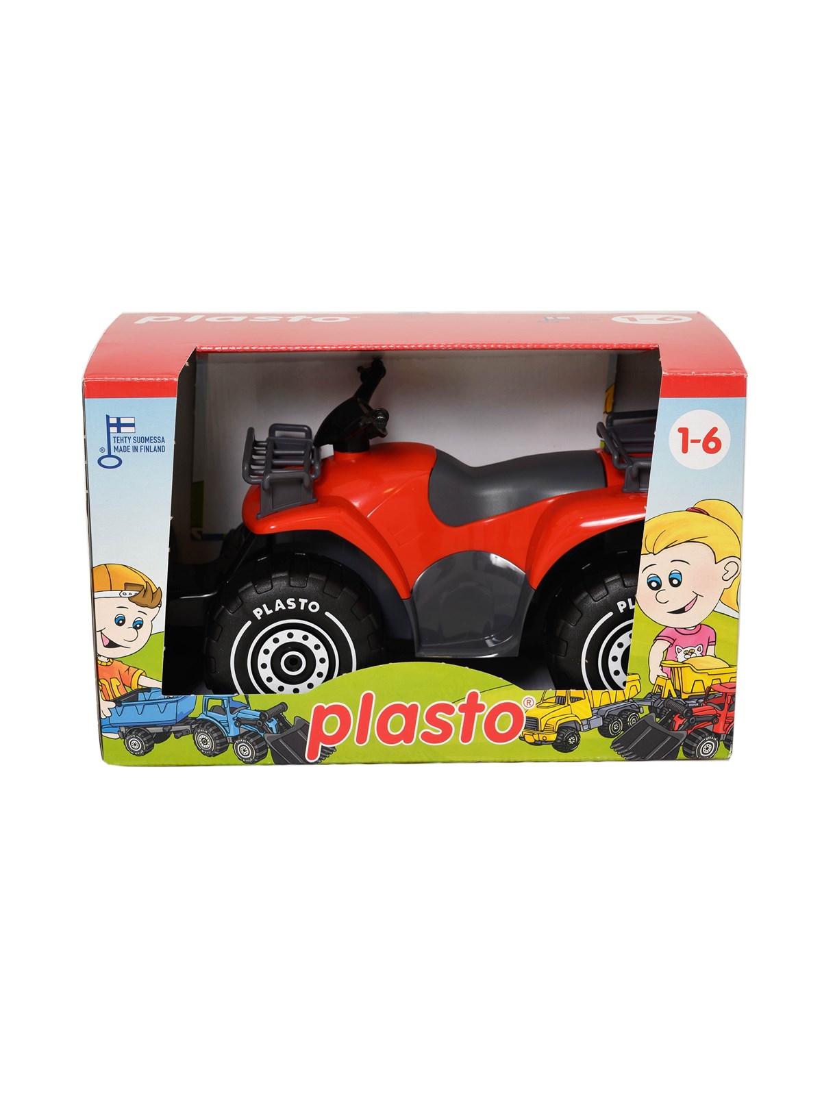 Plasto Quadbike red 30 cm