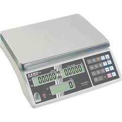 Kern CXB 30K2-ISO Zählwaage CXB 30K2-ISO kalibriert (ISO) Wägebereich (max.) 30 kg Ablesbarkeit 2 g akkubetrieben, netzbetrieben Silber