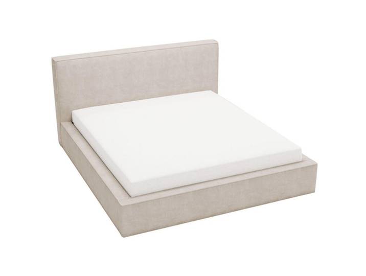 Graingold Polsterbett Monaco 160x200 Beige, 160x200 cm, Schlafzimmer, Betten, Polsterbetten