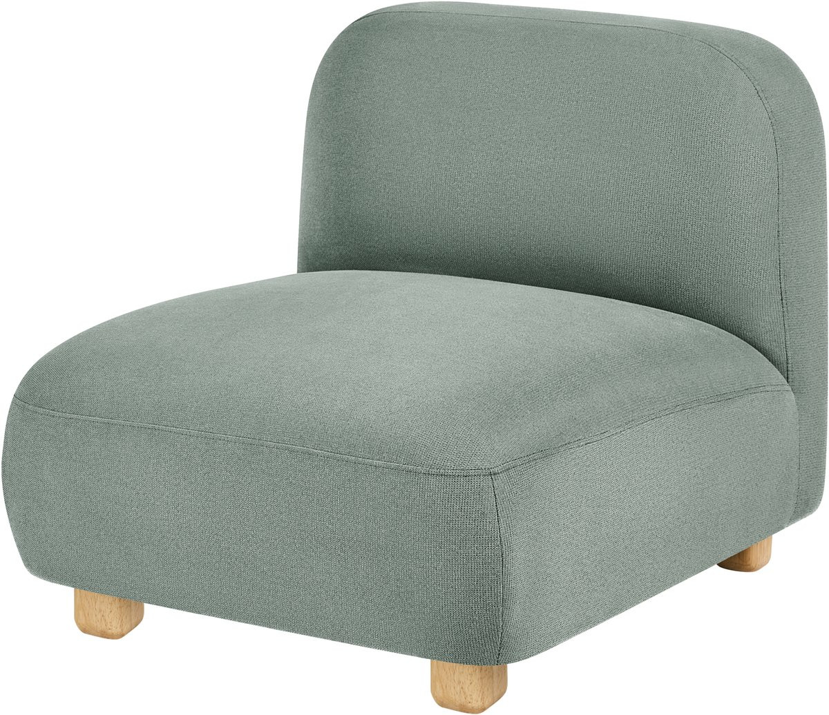 Beliani AMLI Zitmodule Lichtgroen Polyester