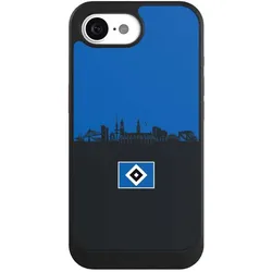 Nivocase Hülle für Apple iPhone 17e Handyhülle NIVOcore Case Schwarz HSV Hamburg Skyline (Apple iPhone 17e), Smartphone Hülle, Schwarz