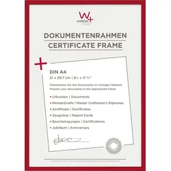 Walther New Lifestyle    21x29,7 Kunststoff rot DIN A4     KV130R
