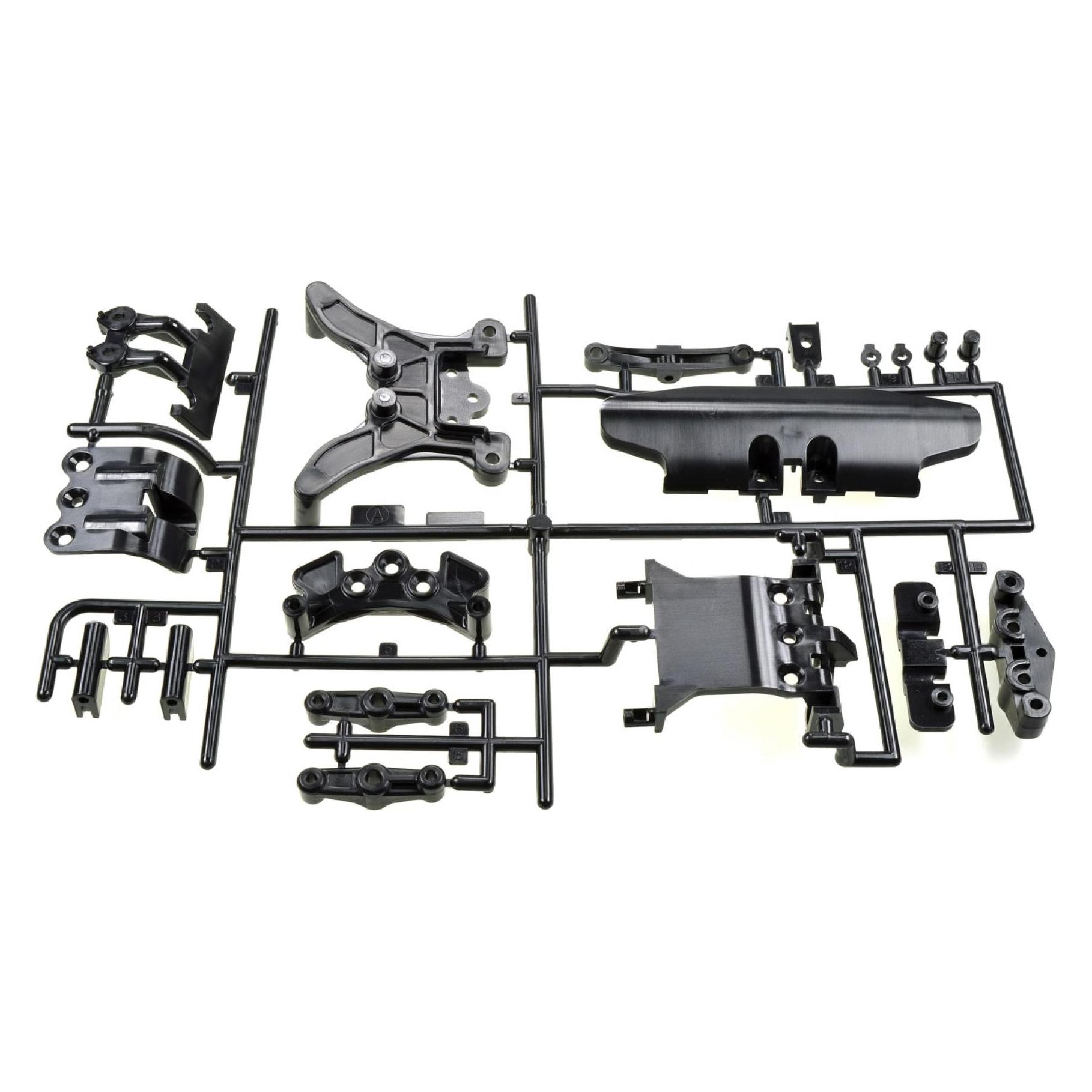 Tamiya TT02B A-Teile Dämpferbrücken vo/hi (319000562)