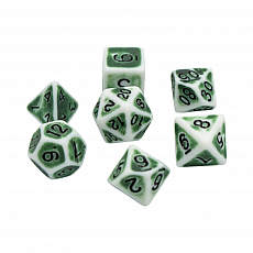 Dice4friends Würfelset Ancient - Flintstone Green(7) 302669